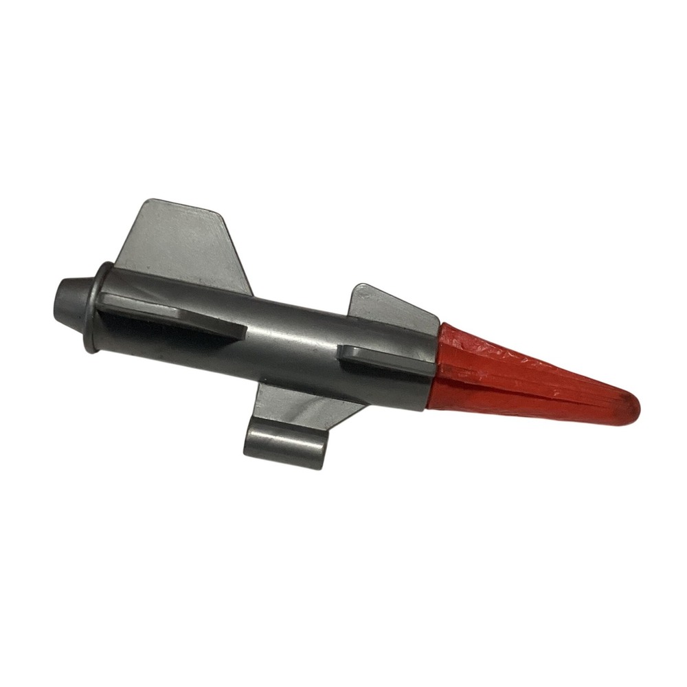 Vintage 87' Top Gun Missile Accessory Grey Red Tip Toy Accessory Part Tomcat 4"
